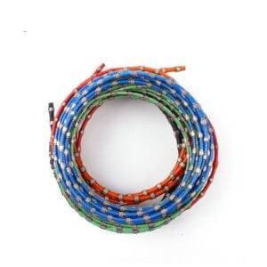 Plastic Coating Wire Saw For Stone Squaring