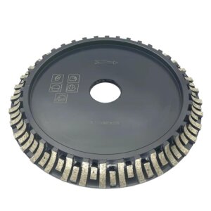 meules de profilage en pierre segmentée diamantée pour arête ogee