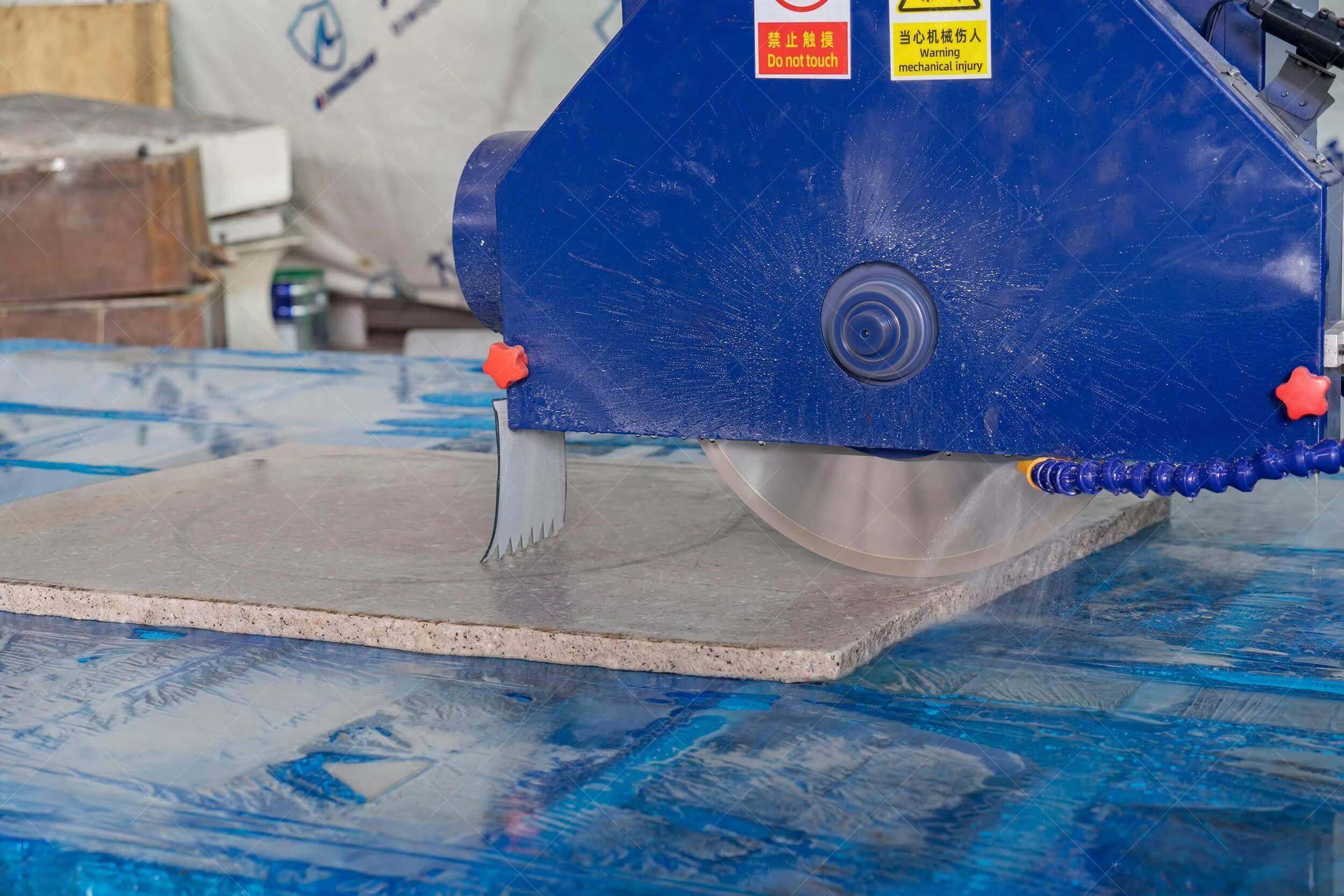 Applicazioni delle lame per il taglio di piastrelle in marmo e granito